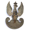 WW2 Polish Army Eagle Cap Badge J R GAUNT LONDON