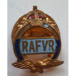 Royal Air Force Volunteer Reserve Lapel Badge WW2