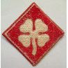 WW2 United States 4th Army Cloth Patch Badge