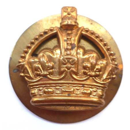 Warrant Officer 2nd Class Brass Crown Sleeve Badge