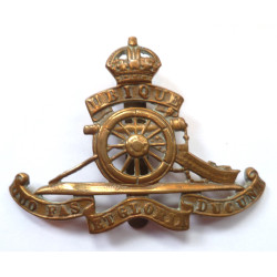 WWII Royal Artillery Cap Badge British Army