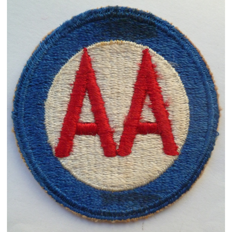 WW2 United States Anti Aircraft Command Cloth Patch Badge