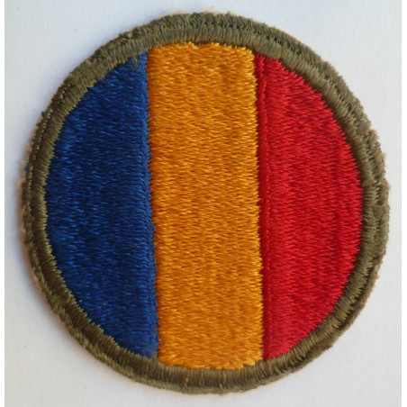 WW2 United States Army Replacement & School Command Cloth Patch Badge
