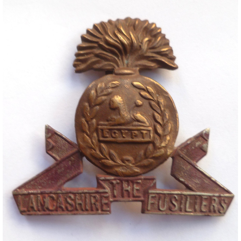 The Lancashire Fusiliers Cap Badge British Military Infantry insignia