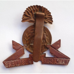 The Lancashire Fusiliers Cap Badge British Military