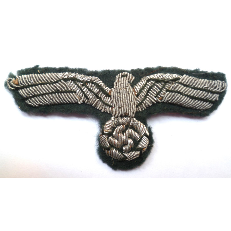 WW2 German Army Heer Officers Bullion Breast Badge
