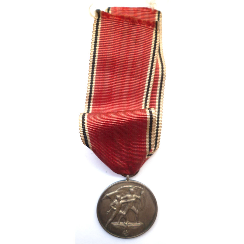 German Anschluss Medal Austria Occupation