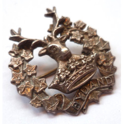 Gordon Highlanders Small Silver Badge