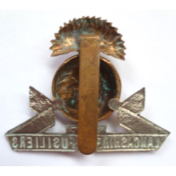 The Lancashire Regiment Cap Badge British Military