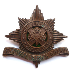 4th Royal Irish Dragoon Guards Officer Bronze Cap Badge