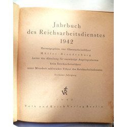 German 1942 Reichsarbeitsdienst Photo Yearbook