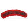 WWII The life Guards Cloth Shoulder Title