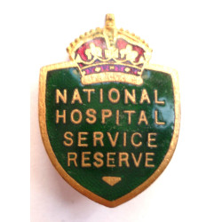 National Hospital Service Reserve Pin Badge