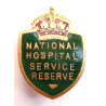 National Hospital Service Reserve Pin Badge