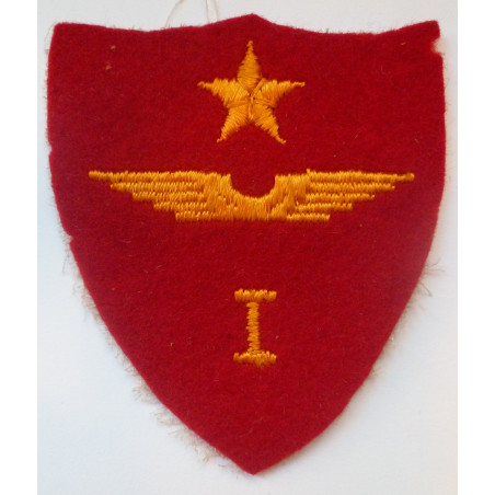 WW2 United Sates Marine Corps Aircraft Fuselage 1st Wing Cloth Felt Patch Badge