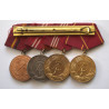 German DDR Medal Group Medal for Faithful Service in Fighting Groups