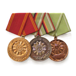 German DDR Medal for Faithful Service in Militarised service of the Interior Ministry gold