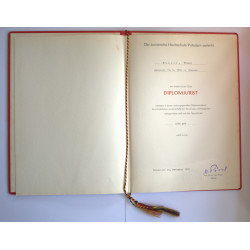 German DDR Certificate for Law School