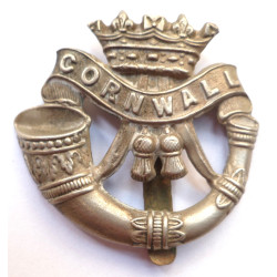 WW2 Duke of Cornwalls Light Infantry Cap Badge DCLI