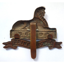 WW2 Lincolnshire Regiment Cap Badge British Military Insignia