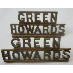 Pair of Green Howards...