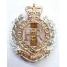Royal Engineers Staybrite Cap Badge Queens Crown