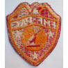 WWII United States Marine Corps FMF-PAC Artillery Battalion Cloth Patch Badge