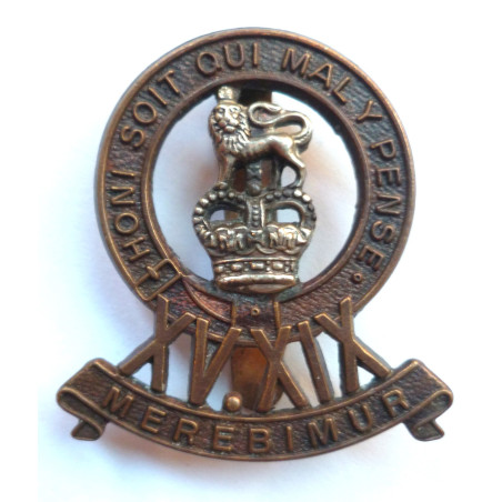 15th/19th The King's Royal Hussars Regiment Cap Badge