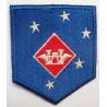 WWII Unites States Marine Corps 1st MAC Aviation Engineers Cloth Patch Badge USMC