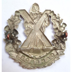 WW2 Cameron Highlanders Cap/Glengarry Badge British Militaria insignia