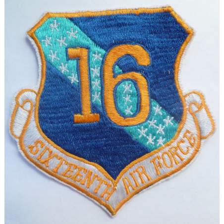 USAF Sixteenth Air Force Cloth Patch Badge 16th United States Air Force