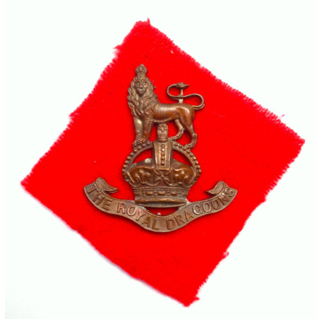 The Royal Dragoons Officers Bronze Cap Badge