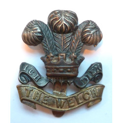WW2 The Welch Regiment Cap Badge British Military Insignia