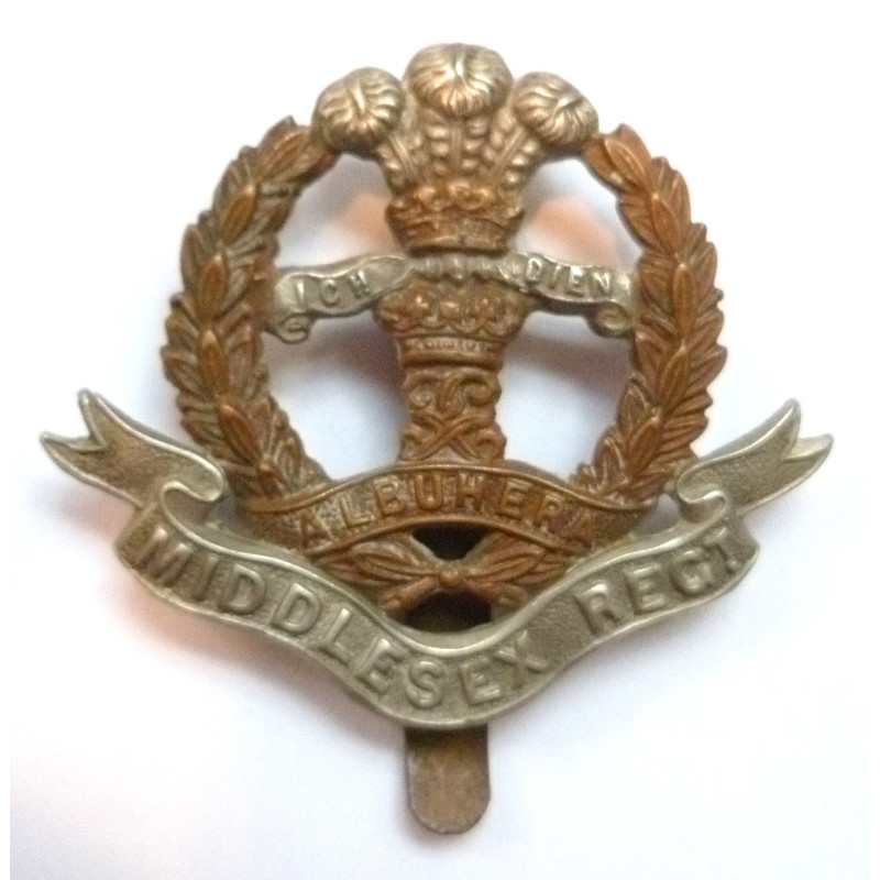 Ww The Middlesex Regiment Cap Badge British Military Insignia
