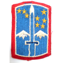 United States 172nd Infantry Brigade Cloth Patch