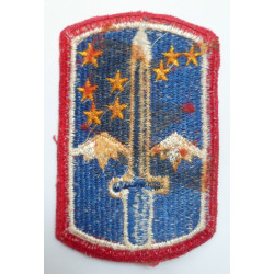 United States 172nd Infantry Brigade Cloth Patch Insignia