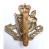 North Irish Horse Queen's Crown Cap Badge British Military