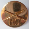 WW2 United States Artillery HQ Collar Disc Type III