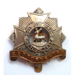 WW1 Bedfordshire Regiment Cap Badge British Army