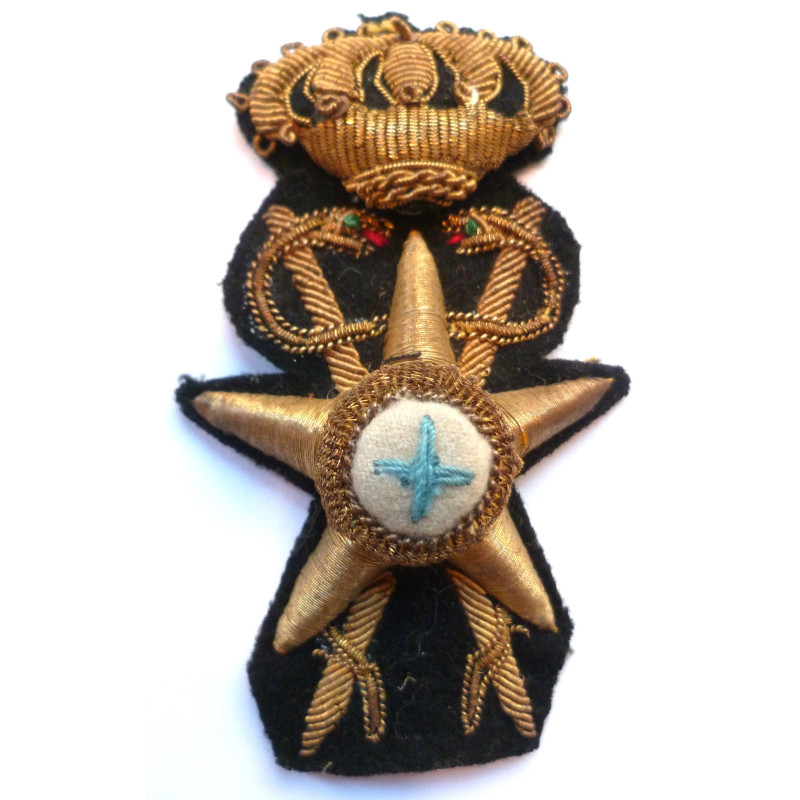 WW2 Italian Fascist Medical Hat Badge Italy Insignia