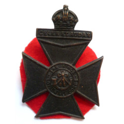 King's Royal Rifle Corps Militia Cap Badge