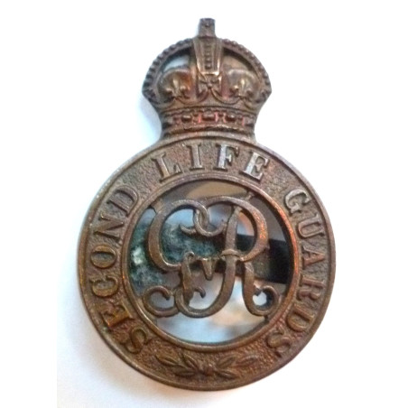 The Second Life Guards Officers Bronze Cap Badge