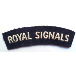 Royal Signals Cloth Shoulder Title