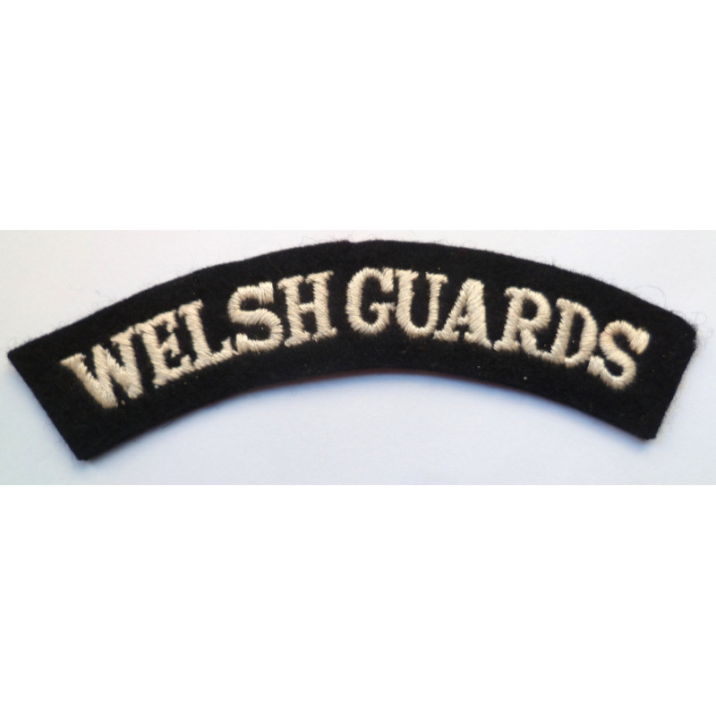 Welsh Guards Regiment Cloth Shoulder Title