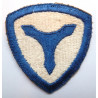 United States 3rd Service Command Cloth Patch Badge