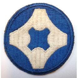 United States 4th Service Command Cloth Patch Badge