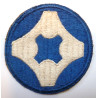 United States 4th Service Command Cloth Patch Badge
