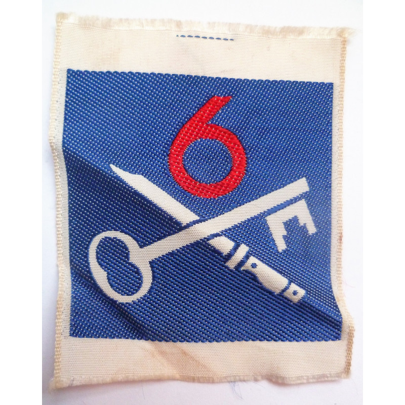 6th Infantry Brigade Cloth Formation Sign Badge British Army