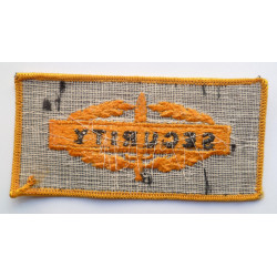 United States Army Security Cloth Patch Badge