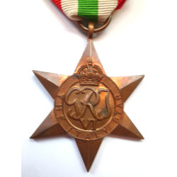 WW2 Italy Star Medal British Campaign